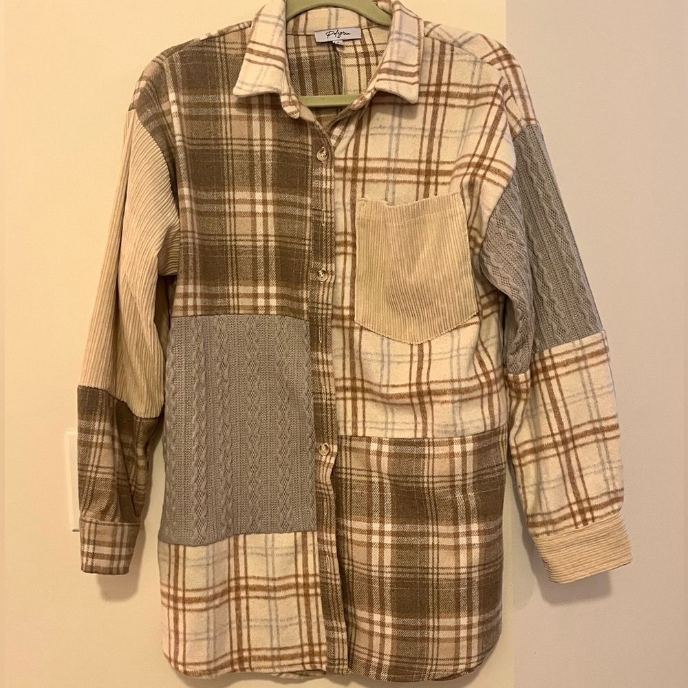 Oversized Patchwork Flannel